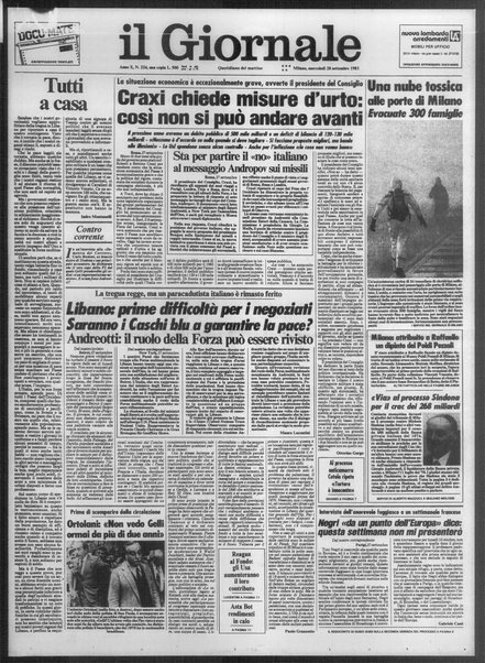 Il giornale : quotidiano del mattino